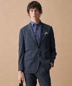 JOSEPH ABBOUD 【キングサイズ・通気性/清涼/軽量/ストレッチ】クールピケストレッチジャケット
