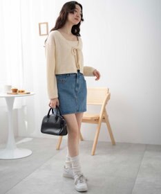 WEGO アンサンブルリボンカーデ