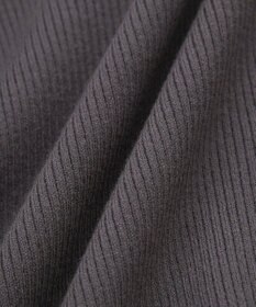 Green Parks ・ｓｗｉｎｇ　ｂｙ　袖パールボタンフレアリブニット