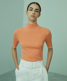 BEIGE， LUPINE / タートルニット