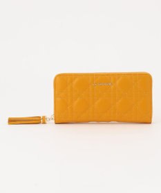 LA BAGAGERIE シープキルティング　ラウンドウォレット