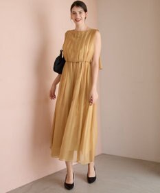 23区 【APPLAUDIR】グロッシーオーガンザ ドレス