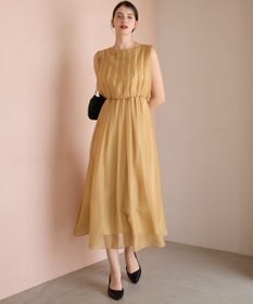 23区 【APPLAUDIR】グロッシーオーガンザ ドレス