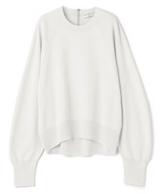 BEIGE， 【洗える】LAURA / ドライタッチバックジップニット