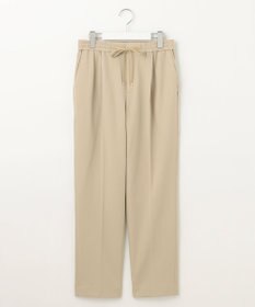 自由区 ライトフィールジャージータックテーパード パンツ