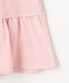 組曲 KIDS 【80-100㎝】 ドットティアードチュニック