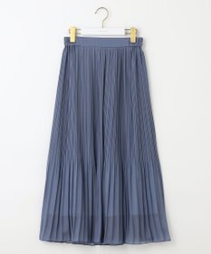 ANY SIS L 【洗える】シフォンプリーツ スカート