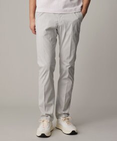 JOSEPH ABBOUD 【ウエストも伸びる!/ストレッチ/軽量/Eco撥水】マイクロピケストレッチ パンツ ライトグレー系
