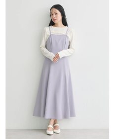 earth music&ecology サイドベルトフレアワンピース