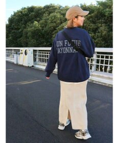 Green Parks バックロゴプリントスウェット