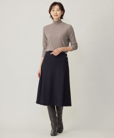 J.PRESS LADIES L 【洗える】ウールスムース スカート