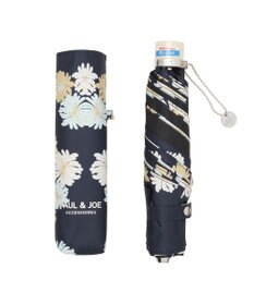 MOONBAT 【軽量】PAUL & JOE 晴雨兼用日傘 折りたたみ傘 総柄クリザンテーム 一級遮光 遮熱 UV