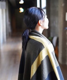 nitorito 【3WAY/秋冬向け/UNISEX】wadachi チェック柄 ストール