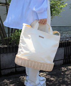 ROOTOTE 2818【ラタン:カゴバッグ】EU.ラウンド.スロース-A