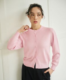 #Newans 【カシミヤ混】コンパクトニットカーディガン