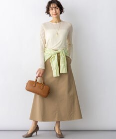 23区 【先行予約】CANCLINI シャーティング ルーズフィットシャツ