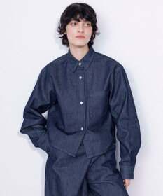 NAVE 【ReNave・セットアップ可/洗える】マーセライズデニムシャツ