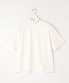 23区GOLF 【23Fondation/MEN】【UVケア】衿ロゴ モックネックシャツ