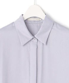 ICB 【洗える】 ルゼブフィブリルサテン シャツ