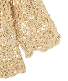 earth music&ecology クロシェ風プルオーバー