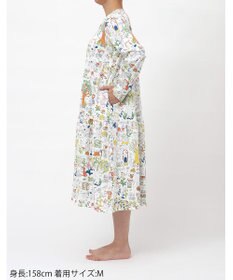 tsumori chisato SLEEP ツモリチサト ルームウエア ワンピース 長袖 綿100%(本体) ロング丈(ふくらはぎ付近) UNX533 /ワコール