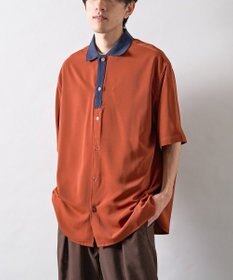 CRAFT STANDARD BOUTIQUE 【クールドライ】バイカラーニット衿ポロシャツ