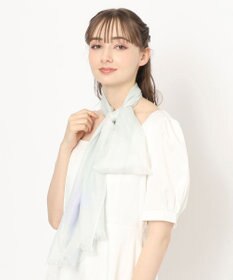 MOONBAT FURLA(フルラ) レーヨンラメブロックチェックストール／40×170cm