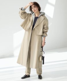 ICB L T/Cシャンブレーツイル 3WAYコート