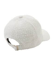 MOONBAT PAUL&JOE ACCESSOIRES(ポール&ジョー)ツイード キャップ 帽子 ネコチャーム付 UVカット