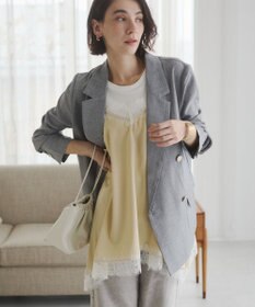 WEGO 【ANGIE VINTAGE】リネンライクジャケット