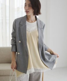 WEGO 【ANGIE VINTAGE】リネンライクジャケット