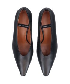 INTER-CHAUSSURES 【ANGEL ALARCON】ポインテッドトウディープカットパンプス
