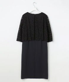 自由区 L 【17号サイズまで展開・カタログ掲載】トリアセダブルクロスレース ワンピース