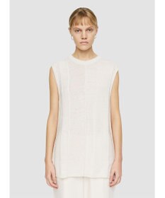 JOSEPH 【洗える】リネンブレンド　タンクトップ