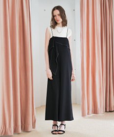 YECCA VECCA ラッフルキャミオールインワン