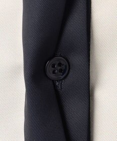 BEIGE， GADE / モノトーンドット柄バンドカラーブラウス