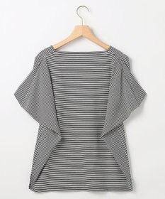 組曲 L 【先行予約】GIZAコットンオフショルダー カットソー