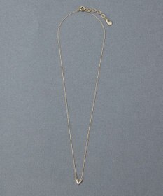 Phoebe 〈金属アレルギー対応〉Vラインミニパールネックレス　V字デザイン/小粒パール