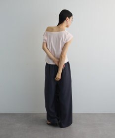 Green Parks ドレープオフショルフレンチ袖Ｔシャツ