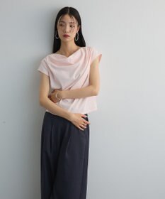 Green Parks ドレープオフショルフレンチ袖Ｔシャツ