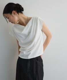 Green Parks ドレープオフショルフレンチ袖Ｔシャツ