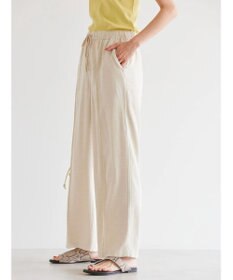 AMERICAN HOLIC リネンブレンドワイドイージーパンツ