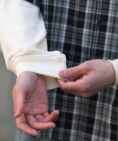 WEGO 【ユニセックス着用ITEM】アンサンブルチェックシャツ（LS）