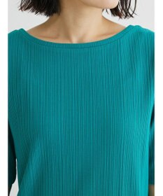 Green Parks 前後２ｗａｙリブ５分袖プルオーバー