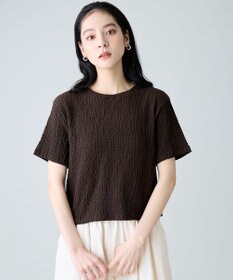 ANY L レースショート丈Tシャツ