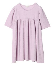 earth music&ecology ジャガードギャザーチュニック