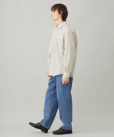 UNFILO MENS コットンライク レギュラーカラー シャツ