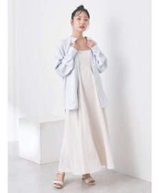 earth music&ecology フラワージャガードシャツ