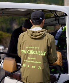 PW CIRCULUS 【 耐水圧20000mm  / レイン対応 】【UNISEX】防水レインブルゾン ゴルフ