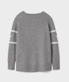 GRACE CONTINENTAL カシミヤレタードトップ